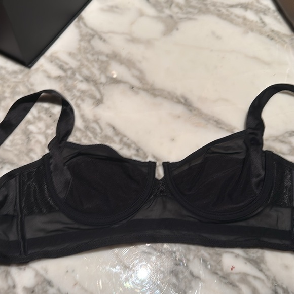 Kiki de Montparnasse 34C silk black bra. Never worn. - Picture 4 of 4